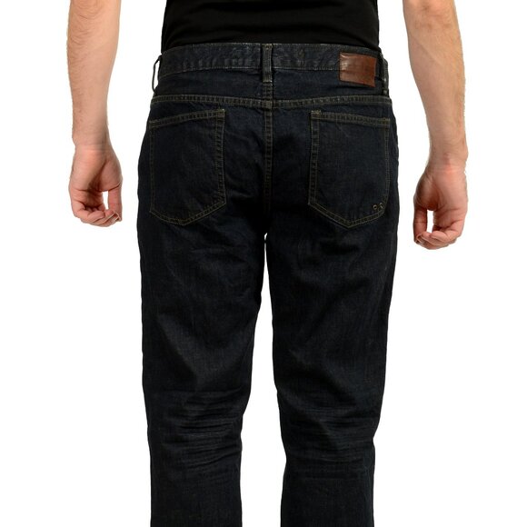 Converse Men's "Chuckin Slim" 5 Pockets Dark Blue Wash Jeans US 36 IT 52 - Picture 3 of 6